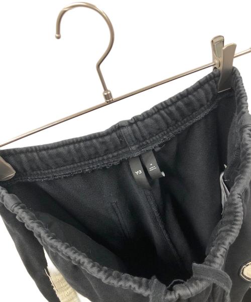 Y-3（ワイスリー）Y-3 (ワイスリー) adidas (アディダス) スウェットパンツ LOGO FT PANTS（ロゴ エフティー パンツ） ブラック サイズ:Mの古着・服飾アイテム