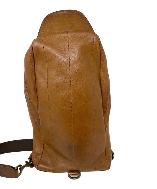 COACH（コーチ）COACH (コーチ) ボディバッグ レザースリングバッグ ブラウン サイズ:実寸サイズにてご確認下さい。の古着・服飾アイテム