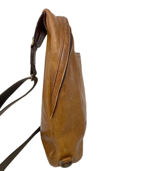 COACH（コーチ）COACH (コーチ) ボディバッグ レザースリングバッグ ブラウン サイズ:実寸サイズにてご確認下さい。の古着・服飾アイテム