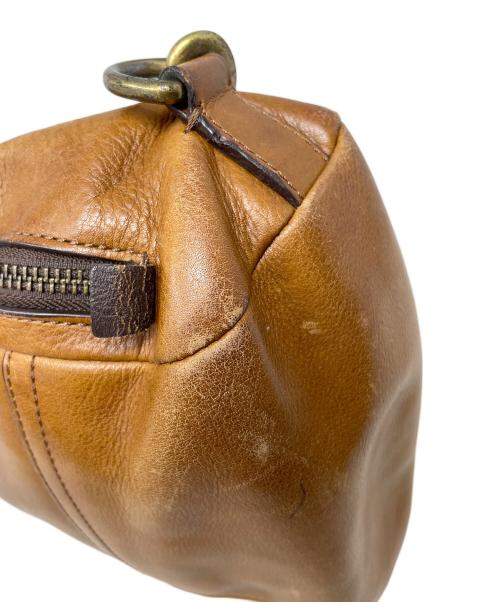 COACH（コーチ）COACH (コーチ) ボディバッグ レザースリングバッグ ブラウン サイズ:実寸サイズにてご確認下さい。の古着・服飾アイテム
