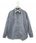 WAREHOUSE（ウエアハウス）の古着「ワークシャツ Lot 3054 WIDE AWAKE STRIPE SHIRT（ロット 3054 ワイド アウェイク ストライプ シャツ）」｜グレー