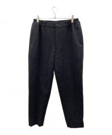 COMME des GARCONS HOMME DEUX（コムデギャルソン オム ドゥ）の古着「ウールパンツ」｜ブラック
