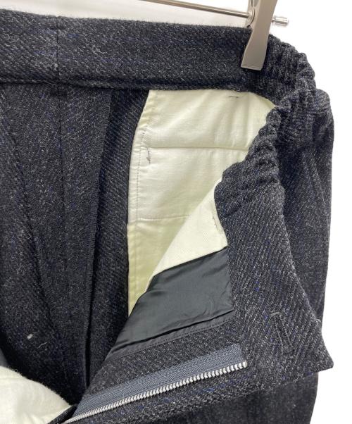 COMME des GARCONS HOMME DEUX（コムデギャルソン オム ドゥ）COMME des GARCONS HOMME DEUX (コムデギャルソン オム ドゥ) ウールパンツ ブラック サイズ:Mの古着・服飾アイテム