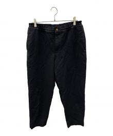 COMME des GARCONS HOMME DEUX（コムデギャルソン オム ドゥ）の古着「テーパードパンツ」｜ブラック