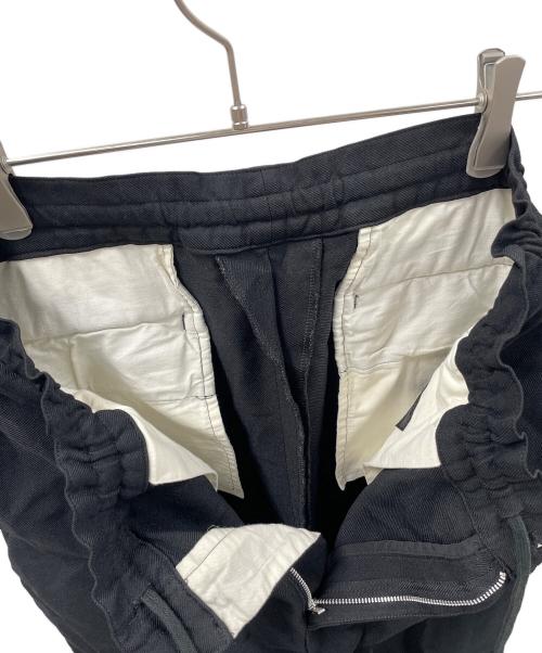 COMME des GARCONS HOMME DEUX（コムデギャルソン オム ドゥ）COMME des GARCONS HOMME DEUX (コムデギャルソン オム ドゥ) テーパードパンツ ブラック サイズ:Sの古着・服飾アイテム