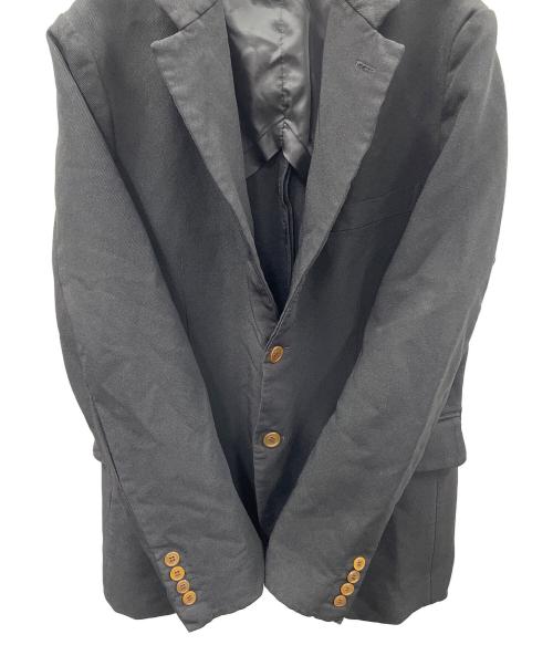 COMME des GARCONS HOMME DEUX（コムデギャルソン オム ドゥ）COMME des GARCONS HOMME DEUX (コムデギャルソン オム ドゥ) 2Bテーラードジャケット ブラック サイズ:Sの古着・服飾アイテム