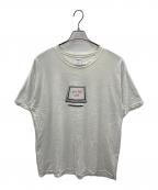 GILDANギルダン）の古着「プリントTシャツ COMPAQ hp write on（コンパック エイチピー ライト オン）」｜ホワイト