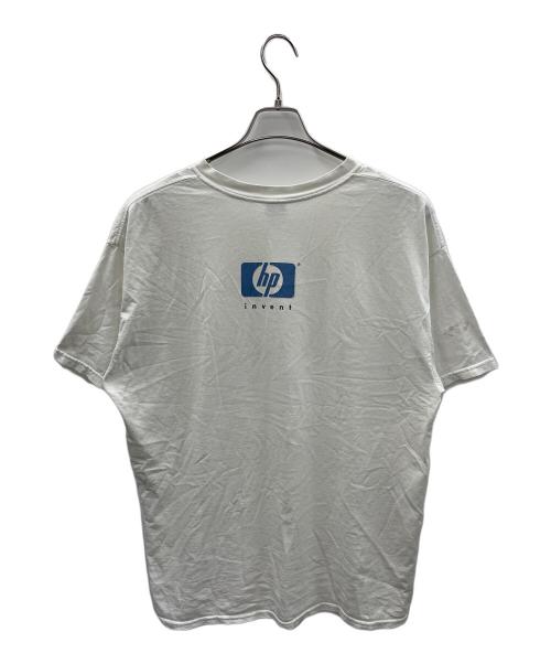 GILDAN（ギルダン）GILDAN (ギルダン) プリントTシャツ COMPAQ hp write on（コンパック エイチピー ライト オン） ホワイト サイズ:XLの古着・服飾アイテム