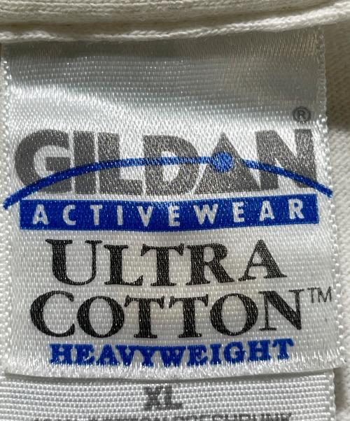 GILDAN（ギルダン）GILDAN (ギルダン) プリントTシャツ COMPAQ hp write on（コンパック エイチピー ライト オン） ホワイト サイズ:XLの古着・服飾アイテム