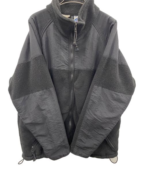 PECKHAM（ペッカム）PECKHAM (ペッカム) フリースジャケット ECWCS GEN2 POLARTEC（エクワックス ジェネレーションツー ポーラテック） ブラック サイズ:LARGEの古着・服飾アイテム
