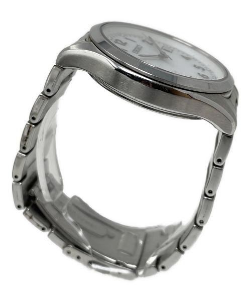 SEIKO（セイコー）SEIKO (セイコー) 腕時計 ソーラー充電 SSブレスレット ホワイト サイズ:実寸サイズにてご確認ください。の古着・服飾アイテム