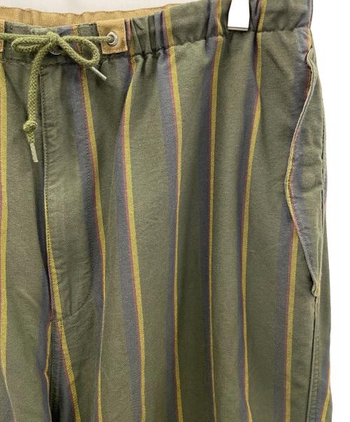 THE NORTHFACE PURPLELABEL（ザ・ノースフェイス パープルレーベル）THE NORTHFACE PURPLELABEL (ザ・ノースフェイス パープルレーベル) パンツ 22AW Regimental Stripe Field Pants（レジメンタルストライプフィールドパンツ） オリーブ サイズ:36の古着・服飾アイテム