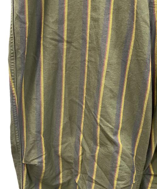 THE NORTHFACE PURPLELABEL（ザ・ノースフェイス パープルレーベル）THE NORTHFACE PURPLELABEL (ザ・ノースフェイス パープルレーベル) パンツ 22AW Regimental Stripe Field Pants（レジメンタルストライプフィールドパンツ） オリーブ サイズ:36の古着・服飾アイテム