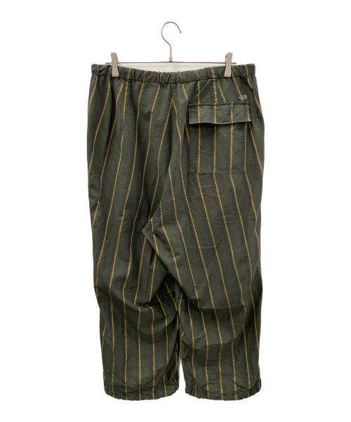 THE NORTHFACE PURPLELABEL（ザ・ノースフェイス パープルレーベル）THE NORTHFACE PURPLELABEL (ザ・ノースフェイス パープルレーベル) パンツ 22AW Regimental Stripe Field Pants（レジメンタルストライプフィールドパンツ） オリーブ サイズ:36の古着・服飾アイテム