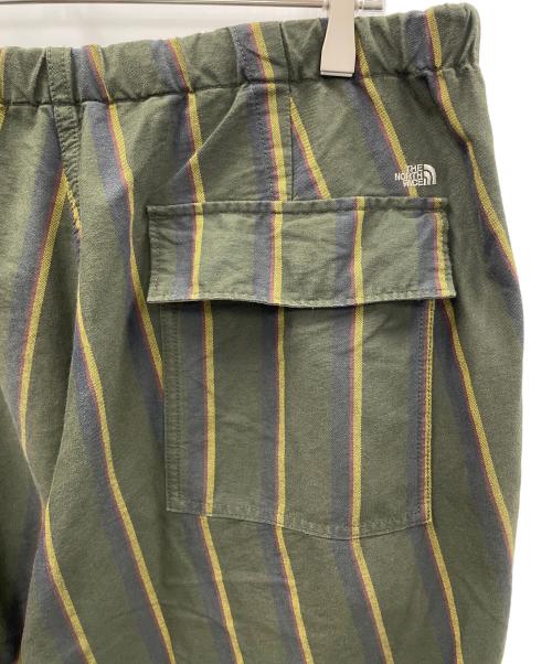 THE NORTHFACE PURPLELABEL（ザ・ノースフェイス パープルレーベル）THE NORTHFACE PURPLELABEL (ザ・ノースフェイス パープルレーベル) パンツ 22AW Regimental Stripe Field Pants（レジメンタルストライプフィールドパンツ） オリーブ サイズ:36の古着・服飾アイテム