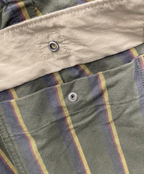 THE NORTHFACE PURPLELABEL（ザ・ノースフェイス パープルレーベル）THE NORTHFACE PURPLELABEL (ザ・ノースフェイス パープルレーベル) パンツ 22AW Regimental Stripe Field Pants（レジメンタルストライプフィールドパンツ） オリーブ サイズ:36の古着・服飾アイテム
