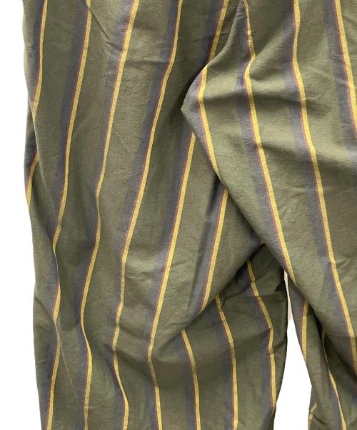 THE NORTHFACE PURPLELABEL（ザ・ノースフェイス パープルレーベル）THE NORTHFACE PURPLELABEL (ザ・ノースフェイス パープルレーベル) パンツ 22AW Regimental Stripe Field Pants（レジメンタルストライプフィールドパンツ） オリーブ サイズ:36の古着・服飾アイテム