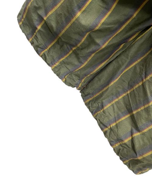 THE NORTHFACE PURPLELABEL（ザ・ノースフェイス パープルレーベル）THE NORTHFACE PURPLELABEL (ザ・ノースフェイス パープルレーベル) パンツ 22AW Regimental Stripe Field Pants（レジメンタルストライプフィールドパンツ） オリーブ サイズ:36の古着・服飾アイテム