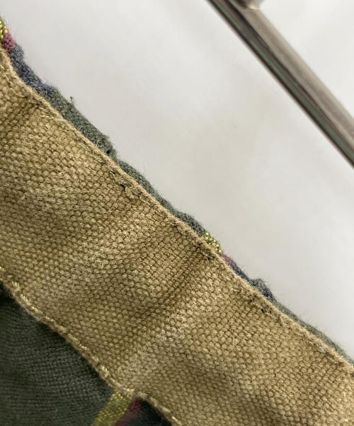 THE NORTHFACE PURPLELABEL（ザ・ノースフェイス パープルレーベル）THE NORTHFACE PURPLELABEL (ザ・ノースフェイス パープルレーベル) パンツ 22AW Regimental Stripe Field Pants（レジメンタルストライプフィールドパンツ） オリーブ サイズ:36の古着・服飾アイテム