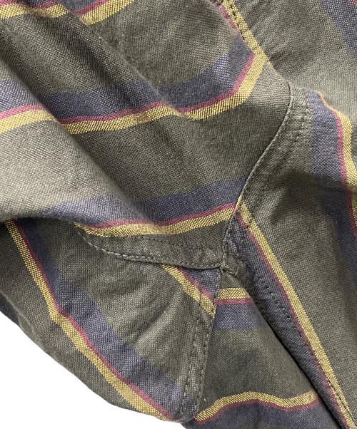 THE NORTHFACE PURPLELABEL（ザ・ノースフェイス パープルレーベル）THE NORTHFACE PURPLELABEL (ザ・ノースフェイス パープルレーベル) パンツ 22AW Regimental Stripe Field Pants（レジメンタルストライプフィールドパンツ） オリーブ サイズ:36の古着・服飾アイテム