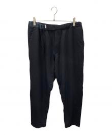 Graphpaper（グラフペーパー）の古着「ワイドパンツ 17AW/Offscale Wool Cook Pant（オフスケール ウール クックパンツ）」｜ブラック