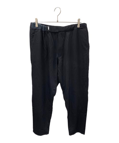 Graphpaper（グラフペーパー）Graphpaper (グラフペーパー) ワイドパンツ 17AW/Offscale Wool Cook Pant（オフスケール ウール クックパンツ） ブラック サイズ:Fの古着・服飾アイテム
