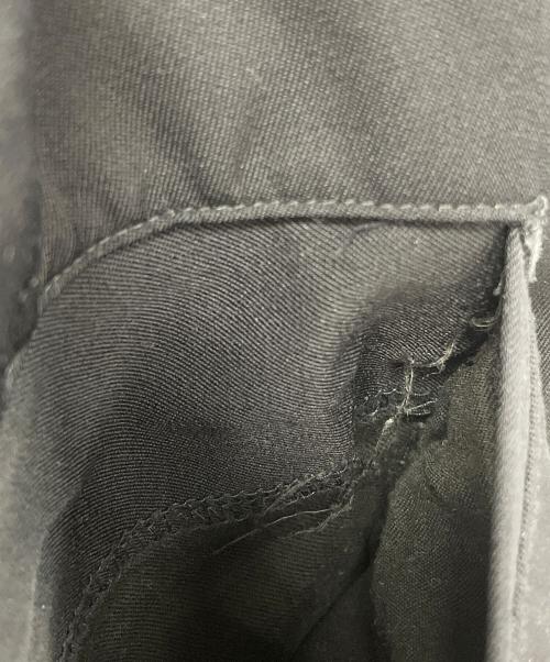 Graphpaper（グラフペーパー）Graphpaper (グラフペーパー) ワイドパンツ 17AW/Offscale Wool Cook Pant（オフスケール ウール クックパンツ） ブラック サイズ:Fの古着・服飾アイテム