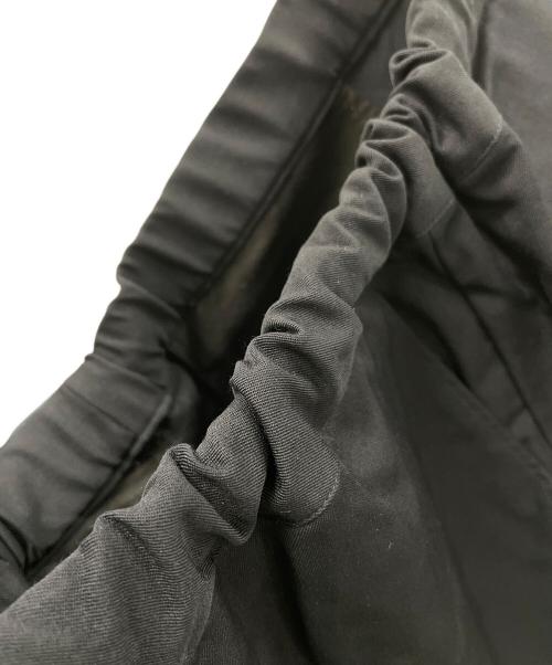 Graphpaper（グラフペーパー）Graphpaper (グラフペーパー) ワイドパンツ 17AW/Offscale Wool Cook Pant（オフスケール ウール クックパンツ） ブラック サイズ:Fの古着・服飾アイテム
