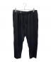 Graphpaper（グラフペーパー）の古着「ワイドパンツ 17AW/Offscale Wool Cook Pant（オフスケール ウール クックパンツ）」｜ブラック