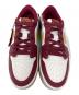 NIKE (ナイキ) スニーカー Air Jordan 1 Triple Stack （エアジョーダン1 トリプルスタック） レッド×ホワイト サイズ:26㎝ 未使用品：17000円