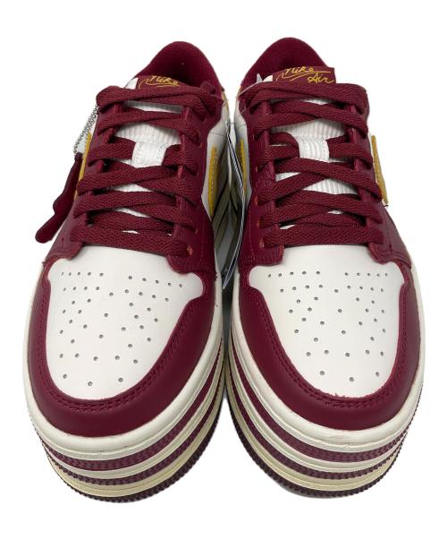 NIKE（ナイキ）NIKE (ナイキ) スニーカー Air Jordan 1 Triple Stack（エアジョーダン1 トリプルスタック） レッド×アイボリー サイズ:24cm 未使用品の古着・服飾アイテム