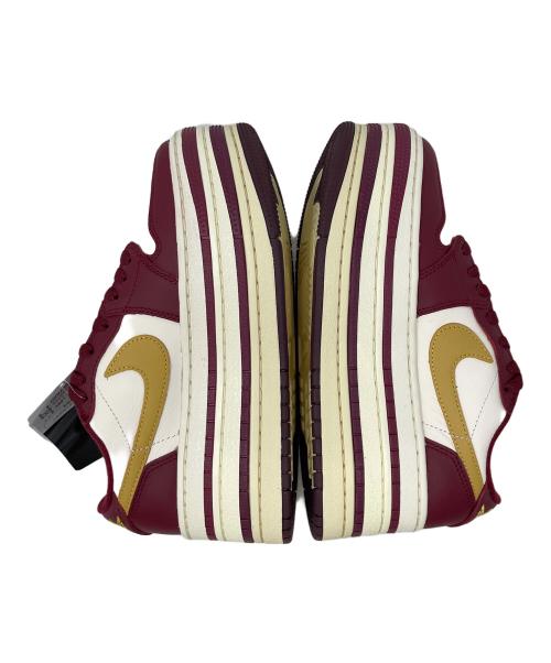 NIKE（ナイキ）NIKE (ナイキ) スニーカー Air Jordan 1 Triple Stack（エアジョーダン1 トリプルスタック） レッド×アイボリー サイズ:24cm 未使用品の古着・服飾アイテム
