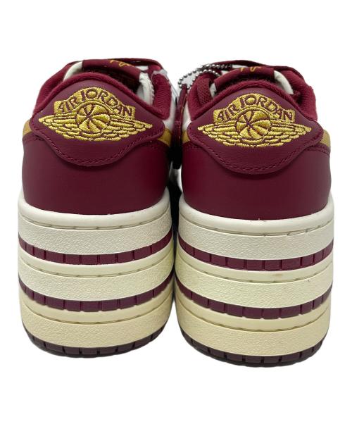 NIKE（ナイキ）NIKE (ナイキ) スニーカー Air Jordan 1 Triple Stack（エアジョーダン1 トリプルスタック） レッド×アイボリー サイズ:24cm 未使用品の古着・服飾アイテム