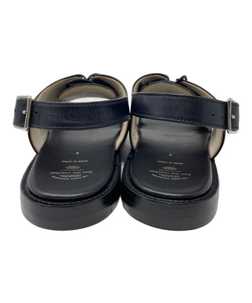 foot the coacher（フットザコーチャー）foot the coacher (フットザコーチャー) サンダル LACE UP SANDALS（レース アップ サンダル） ブラック サイズ:8の古着・服飾アイテム