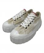DIESELディーゼル）の古着「スニーカー S-HANAMI LOW W（エス ハナミ ロー W）」｜ホワイト