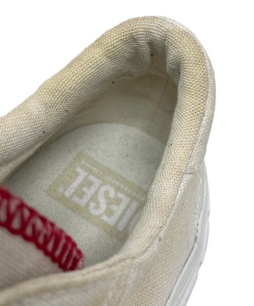 DIESEL（ディーゼル）DIESEL (ディーゼル) スニーカー S-HANAMI LOW W（エス ハナミ ロー W） ホワイト サイズ:24.5cmの古着・服飾アイテム