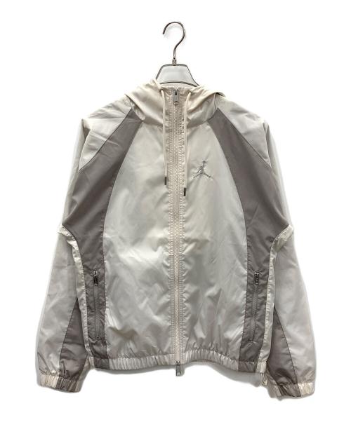 JORDAN（ジョーダン）JORDAN (ジョーダン) ナイロンジャケット Essentials Woven Jacket（エッセンシャル メンズ ウーブン ジャケット） グレー サイズ:Mの古着・服飾アイテム
