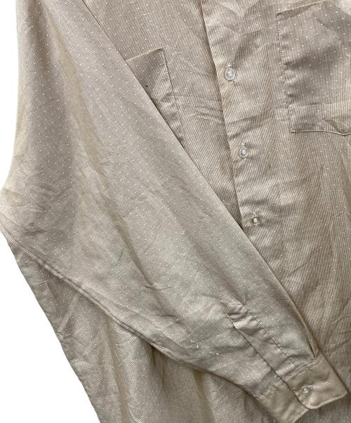 CAMPUS（キャンパス）CAMPUS (キャンパス) 長袖シャツ ライトブラウン サイズ:18-18 1/2の古着・服飾アイテム