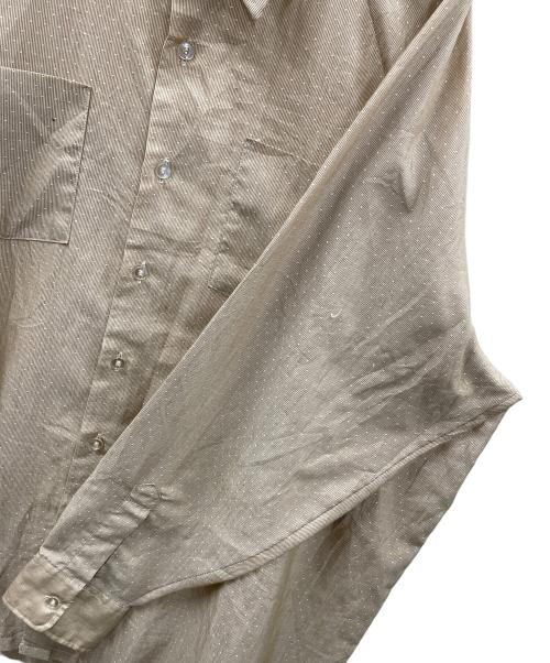 CAMPUS（キャンパス）CAMPUS (キャンパス) 長袖シャツ ライトブラウン サイズ:18-18 1/2の古着・服飾アイテム