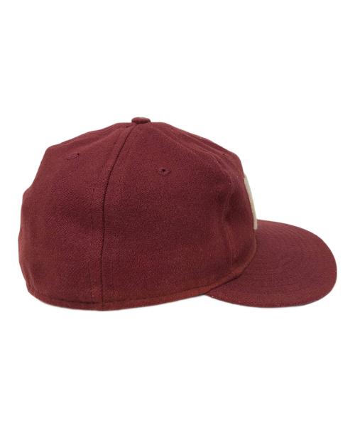 EBBETS FIELD FLANNELS（エベッツフィールドフランネルズ）EBBETS FIELD FLANNELS (エベッツフィールドフランネルズ) キャップ ボルドー サイズ:実寸サイズにてご確認ください。の古着・服飾アイテム