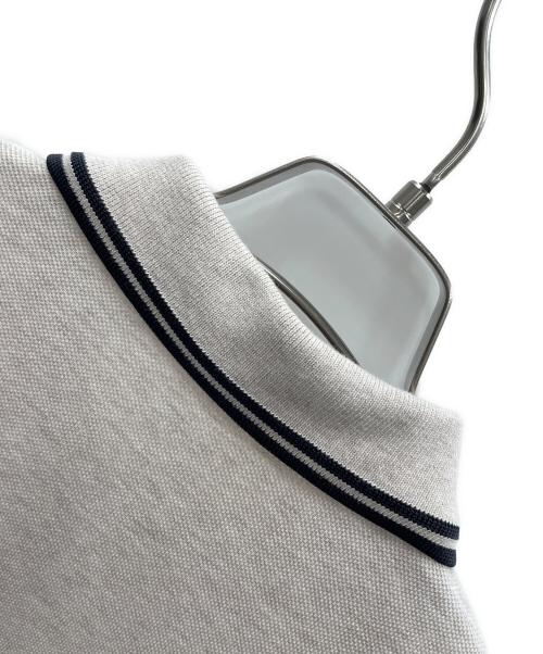 FRED PERRY（フレッドペリー）FRED PERRY (フレッドペリー) 長袖ポロシャツ アイボリー サイズ:Sの古着・服飾アイテム