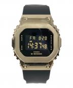 CASIOカシオ）の古着「デジタルウォッチ クォーツ G-SHOCK(ジーショック) 腕時計」｜ブラック×ゴールドカラー
