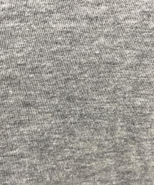 Hysteric Glamour（ヒステリックグラマー）Hysteric Glamour (ヒステリックグラマー) Tシャツ ヒスガールプリント ドッキングTee ブラック×グレー サイズ:FREEの古着・服飾アイテム