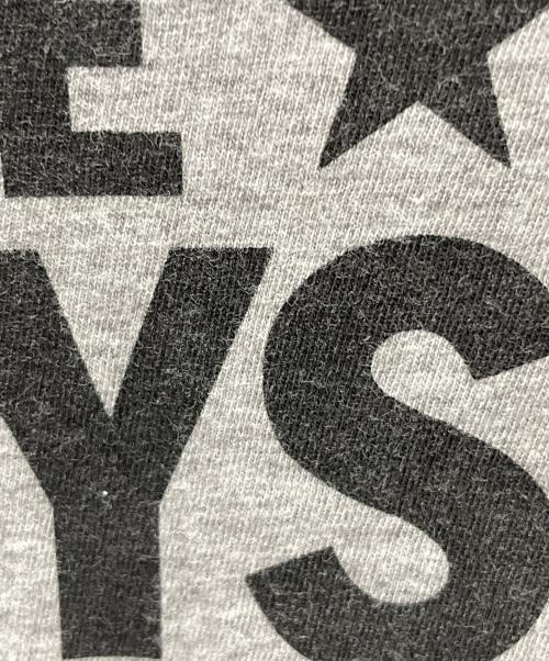 Hysteric Glamour（ヒステリックグラマー）Hysteric Glamour (ヒステリックグラマー) Tシャツ ヒスガールプリント ドッキングTee ブラック×グレー サイズ:FREEの古着・服飾アイテム