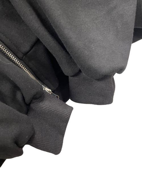 REFLEM（レフレム）REFLEM (レフレム) ジップパーカー ブラック サイズ:Free 未使用品の古着・服飾アイテム