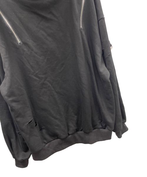 REFLEM（レフレム）REFLEM (レフレム) ジップパーカー ブラック サイズ:Free 未使用品の古着・服飾アイテム