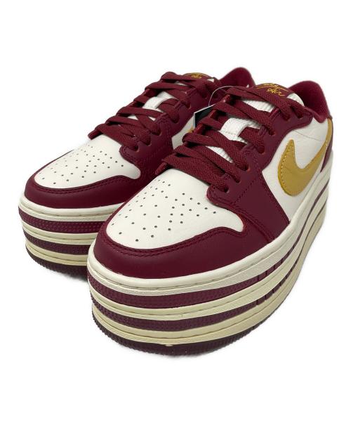 NIKE（ナイキ）NIKE (ナイキ) スニーカー Air Jordan 1 Triple Stack（エアジョーダン1 トリプルスタック） レッド×アイボリー サイズ:24cm 未使用品の古着・服飾アイテム