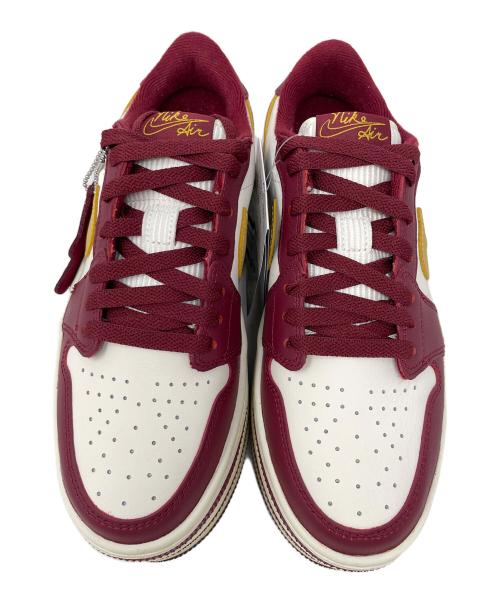 NIKE（ナイキ）NIKE (ナイキ) スニーカー Air Jordan 1 Triple Stack（エアジョーダン1 トリプルスタック） レッド×アイボリー サイズ:24cm 未使用品の古着・服飾アイテム