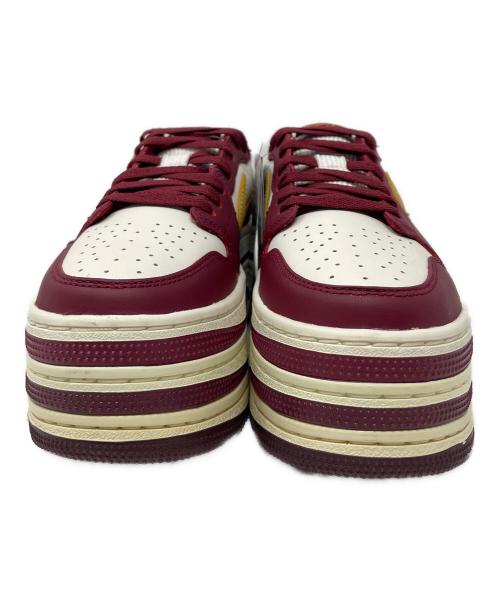 NIKE（ナイキ）NIKE (ナイキ) スニーカー Air Jordan 1 Triple Stack（エアジョーダン1 トリプルスタック） レッド×アイボリー サイズ:24cm 未使用品の古着・服飾アイテム