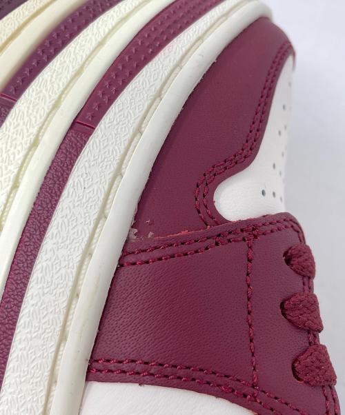 NIKE（ナイキ）NIKE (ナイキ) スニーカー Air Jordan 1 Triple Stack（エアジョーダン1 トリプルスタック） レッド×アイボリー サイズ:24cm 未使用品の古着・服飾アイテム